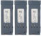 3 Pièces 3.7V 600mAh Batterie au Lithium pour Drones E58 E68 JY109 998PRO, Batterie au Lithium de Rechange de Remplacement pour Drones RC
