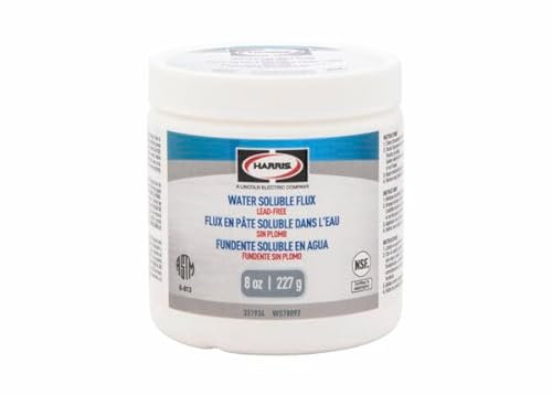 Harris 331934 Lead-Free Water-Soluble Plumbing Flux - 1-8 oz. jar