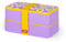 Legami - Porta Pranzo, Lunch Box con 3 Posate Incluse, Daisy, Contenitore Porta Pranzo, Capacità 1200 ml, a Prova di Perdite, Adatto a Microonde e Lavastoviglie, Ideale per Scuola, Ufficio, Lavoro