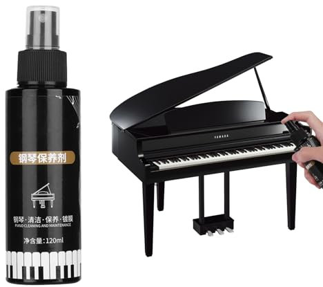 Klavierreiniger,Reinigungsmittel Klavier,Klavier-Reinigungspflege,Reinigungspflege für Klaviertasten,Piano Cleaner,Key Cleaner,for Keyboards,MIDI Keyboard Controllers,Digital Pianos,Klavierreinigung