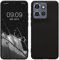 kwmobile Custodia Compatibile con Motorola Edge 50 Neo/ThinkPhone 25 Cover - Back Case per Smartphone in Silicone TPU - Protezione Gommata - nero matt