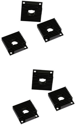 Uonlytech 6pcs Efficient Cooling Block for Aluminum Radiator Mosfet Heatsink Heat Sink for Printer