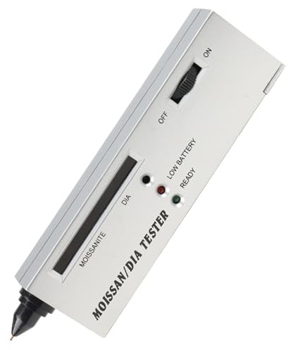 Xweptuy Tester d'oro, Kit di Tester d'oro Professionale per Gioielli, Dispositivo elettronico di Selezione Diamanti ad Alta precisione Portatile per Principianti ed esperti