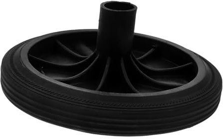 LABRIMP Outdoor Trash Can Wheel Pulley 80l-240l Solid Axle Replacement Part Universal Fit Sturdy Garbage Bin Repair Tool for Wheelie Bins Random Color