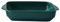 BEBEMOKO Rectangular para Hornear Antiadherente con Manijas Binaurales para Pasteles y Bbq Utensilios de Cocina para Verde