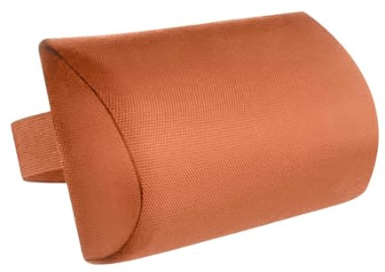 F Fityle Chaiselongue-Kopfkissen, Liege-Kopfstützenkissen, multifunktionales dekoratives Nackenstützkissen für Strandstühle, Sessel, Orangebraun