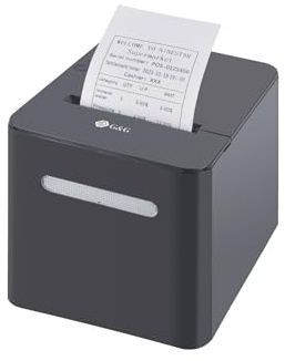 G&G TD80 Thermo Etikettendrucker,80mm Etikettiergerät Bondrucker