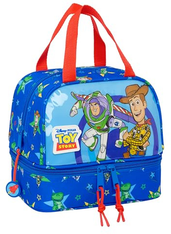 TOY STORY GOOD VIBES Lunchbox, Qualität und maximale Widerstandsfähigkeit, für Mahlzeiten, Freizeit, Snacks und Frühstück, 20 x 15 x 20 cm