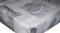 Wipe Clean PVC Tablecloth Vinyl Oilcloth Kitchen Table Cover Protector - Grey Wooden Hearts (100 x 140cm)