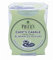Bougie du chef dans un pot en verre anti odeurs parfum basilic, patchouli et géranium floral 30 heures