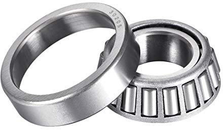sourcing map 30205 Kegelrollenlagerkegel mit Schale 25mm ID 52mm OD 17mm Dicke Radlager
