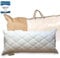 KOMA schlafgut Kapok Kopfkissen 40x80cm, vegan, nachhaltig, Bio Premium Qualität Made in Germany aus Kapokfasern, Allergiker geeignet, atmungsaktiv, separater Innenbeutel