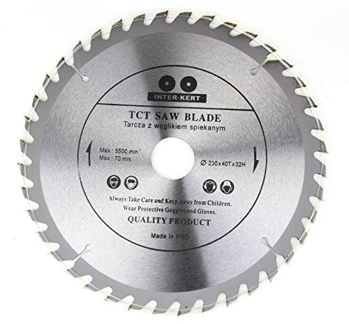 Lame de scie circulaire de qualité supérieure - 230 x 32 mm (30 mm, 25,4 mm, 22,23 mm, 20 mm)