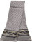 UK_Stone 100% Seide Paisley Blumen Halstuch Herren Schal (Paisley # 8 Grau)