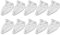 Artibetter 8PCS Blind Hold Down Brackets Blind Brackets Blind Holder Replacements for Horizontal Blinds Shades Windows Doors