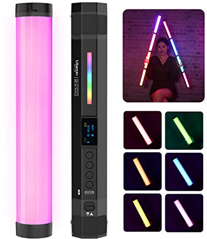 PICTRON VIJIM Video Lighting (VL110 RGB) RGB Video Light Bar with 360° Hue, 2500K-9000K CCT, USB Connectivity