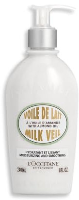L'OCCITANE Smoothing and Moisturizing Almond Body Milk - For Supple Skin, 240 ml