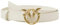 Pinko Love Berry H2 Belt Vitello Set Cintura, Z14q_Bianco Seta-Antique Gold, XS Donna