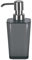 Kleine Wolke Seifenspender Easy, Accessoires, Farbe Anthrazit, Material: AS/ABS, Länge 7,2 x Breite 7,2 x Höhe 17,4 cm