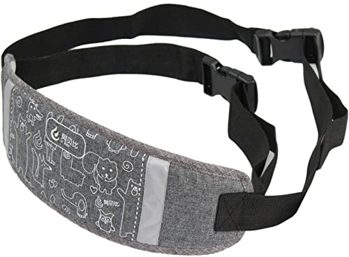 Yeeda Imbracatura da moto per bambini, cintura di sicurezza per moto, passeggero, antiscivolo, per bambini, design riflettente per una guida sicura
