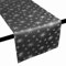 Lurex Tischläufer Sterne Farbe & Größe wählbar - 40x140 cm Dunkelgrau - dezent glitzernd Tischdecke Weihnachten