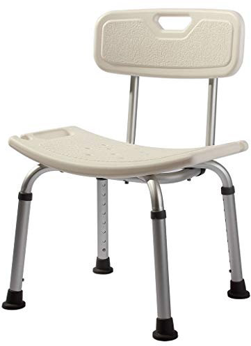 taimowei Duschstuhl, Bad/Dusche Hocker Ergonomische Badewanne Dusche Dusche Sessel Badezimmer Sitz Mit Rücken- Und Duschkopfhalter 8 Höhe Einstellbar