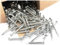 Multi Purpose Steel Nails,Steel Nails, Cement Nails, Flat Head Concrete Nails, Hardened high-Strength Concrete nails-3inch 20pcs (Color : 4inch 10pcs)