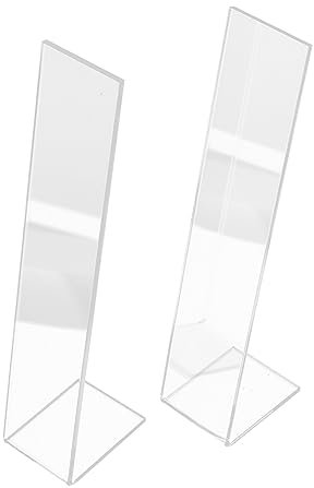 Holibanna 2 Pièces Porte-bijoux Présentoir D'accessoires Pour Cheveux Support De Barrette à Cheveux Porte-épingle à Cheveux En Forme De l Montre Présentoir Couvre-chef Plastique Présentoirs