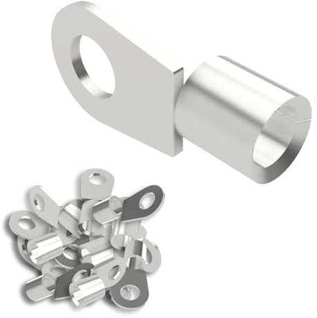 Offgridtec Quetschkabelschuh Verzinnt M8 10mm² 25 Stück DIN46234