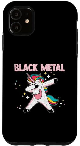 Hülle für iPhone 11 Black Metal & Death Metal Headbanger Rock Schwere Musik