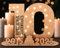 Giftota - 2025 Originelle 10 Geburtstag Geschenk Mädchen & Jungen - Geldgeschenke Geburtstag 10 mit LED Lichterkette Ständer - Holz-Schild Gästebuch - 10 Geburtstag Deko - Personalisierbares Geschenk
