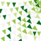 Easy Joy St Patricks Day Banner,St Patricks Day Deko,Grün Garland,Deko Grün,wimpelkette in Dreiecksform für Irish Day Party Deko,Frühling Deko,Gartenparty