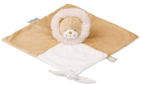 Nattou Schnuffeltuch aus Polyester, Löwe, Wegbegleiter ab der Geburt, Ca. 40 cm, Flo, Oli & Ernest, Ernest Braun