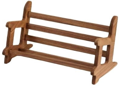 Étagère de bureau en noyer noir pour la maison, le bureau ou la table d'étude, bibliothèque en bois avec banc