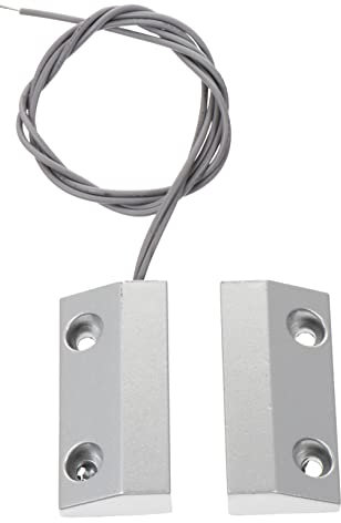 DIYEAH 3sets Magnetic Alarm Door Sensor Detector Device Equipment for Roller Shutter Alarm Security Zinc Alloy Door Window Sensor