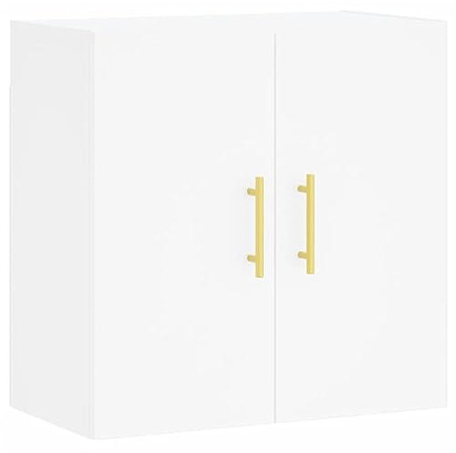 SXJEQOC Werkzeugschränke Outdoor Schrank Schließfachschrank Balkonschrank - Wandschrank Weiß 60x31x60 cm Holzwerkstoff für Home Office Vorzimmer Schlafzimmer Werkstatt