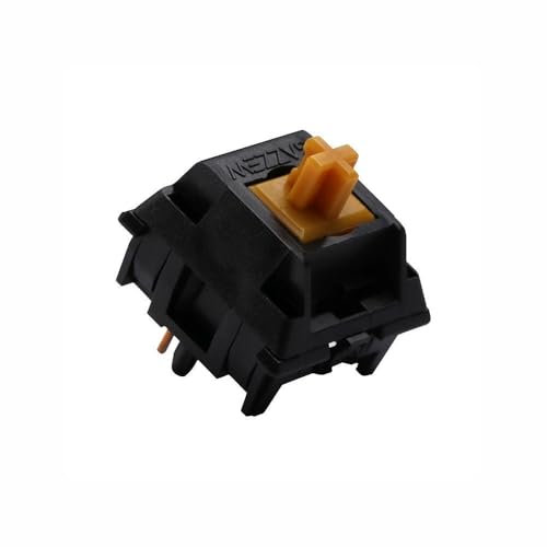 Gazzew Boba Black U4T Switch V2, 5Pin Taktiler Thocky Schalter für Mechanische Tastaturen(90PCS)