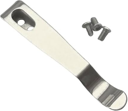 Edelstahl -Taschenclip - 6.1x1.2x0.9cm Mehrzweck -QuickLink -Werkzeug Zum Aufhängen Von Messer | Tragbare Taschen Clips -Tasten Taschenlampen - Starke Dauerhafte -Verriegelungen Fors Outdoor