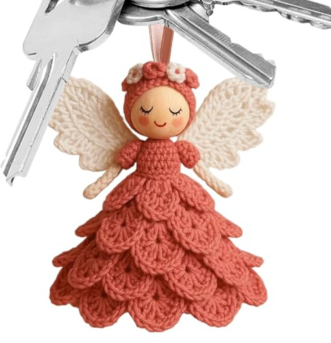 Zahoken Einfaches Häkelset Für Anfängerinnen Und Anfänger,Engel Puppe Ornament Bastelset - Strick Set - Für Männer, Frauen, Enthusiasten, Hobbyisten, Freunde, Kollegen und
