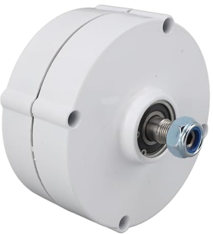 XZXCVN Generador Eléctrico Compacto 12V 3 Fases AC, Motor de Imán Permanente 100W - Alta Eficiencia, Portátil y Ecológico para Uso Doméstico (200W)