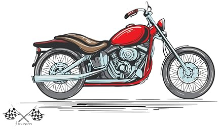 Bandera vintage para moto, moto, bandera de la marina / 150 x 90 cm