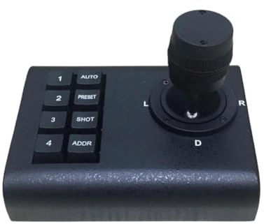Htuteyy Mobile Car Camera DVR PTZ CCTV Keyboard Controller 3- Joystick Handheld Vehicle Keypad RS485 Pan Tilt Zoom Control
