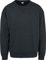 Urban Classics Herren Pullover Oversized Sweatshirt Open Edge Crewneck Pulli,, Farbe black, Größe S