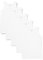 Fruit of the Loom 5-Pack Athletic Mens Canotta, Bianco (White), Medium (Pacco da 5) Uomo