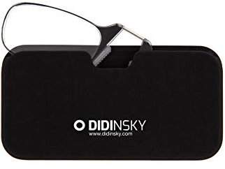 DIDINSKY – Lesebrille ohne Bügel für Herren und Damen | Ultraleichtes & Tragbares Design | Transparent | Mobile Lesebrille gegen Alterssichtigkeit – MOMA