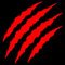 HR-WERBEDESIGN 2X Monster Kralle Sticker Aufkleber Motorrad Auto JDM OEM Devil Tuning 9
