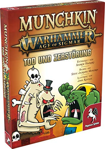 Pegasus Spiele 17021G - Munchkin Warhammer Age of Sigmar: Tod und Zerstörung [Erweiterung]