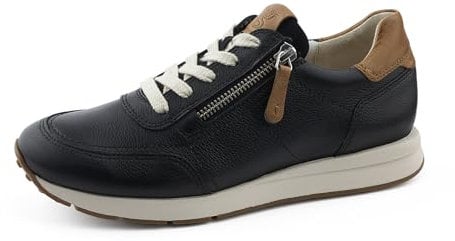 Paul Green Damen, Frauen Low-Top Sneaker,schnürer,Plateausohle,Halbschuhe,straßenschuhe,Strassenschuhe,Sportschuhe,Schwarz (JA),38 EU / 5 UK