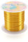Craftdady 20 Gauge Tarnish Resistant Gold Copper Jewelry Wire 26FT x 0.8mm Bendable Craft Wires Long-Lasting Plated for Sculpting Armature Jewellery Making