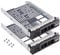 AIHG 2pcs 3.5 SAS SATA SATA Hard Drive Caddy Tray Enclosure Compatible for DELL PowerEdge R310 R320 R410 R415 R510 R515 R610 R710 T610 T710 KG1CH F238F (KG1CH-2PCS)